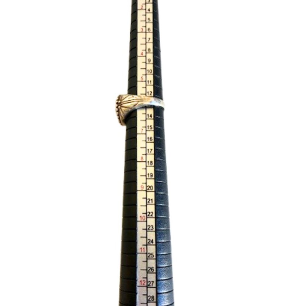 Moonstone Statement Sterling Silver Ring - image 7